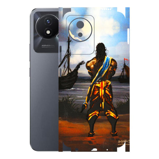 VIVO Y Series Phone Skins (All Models) - Heavenly God Figure - 3D Embossed Finish (L-34) Vivo Y02T