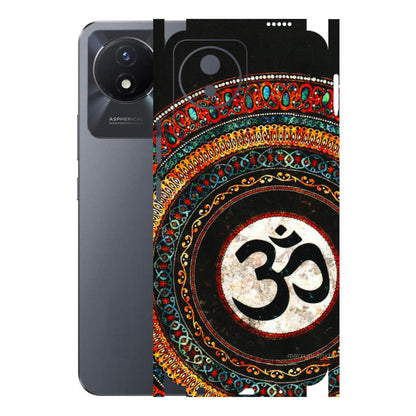 VIVO Y Series Phone Skins (All Models) - Aum Chant Abstract - 3D Embossed Finish (L-42) Vivo Y02T