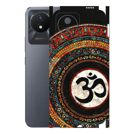 VIVO Y Series Phone Skins (All Models) - Aum Chant Abstract - 3D Embossed Finish (L-42) Vivo Y02T