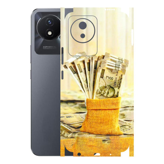 VIVO Y Series Phone Skins (All Models) - Show Me The Money - 3D Embossed Finish (L-52) Vivo Y02T