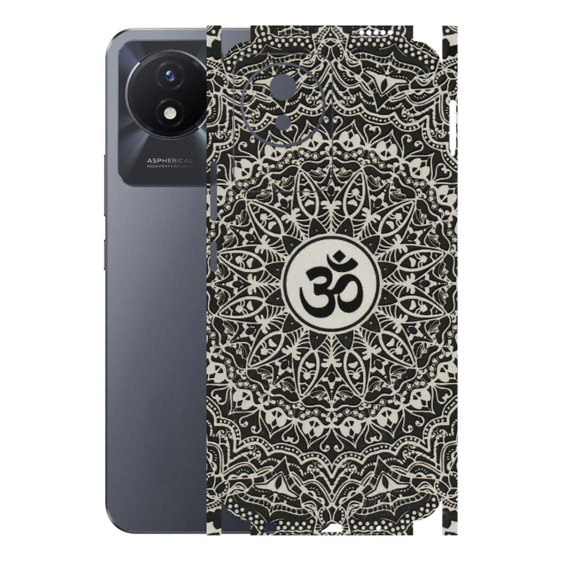 VIVO Y Series Phone Skins (All Models) - Aum Elegant Mandala - 3D Embossed Finish (L-62) Vivo Y02T