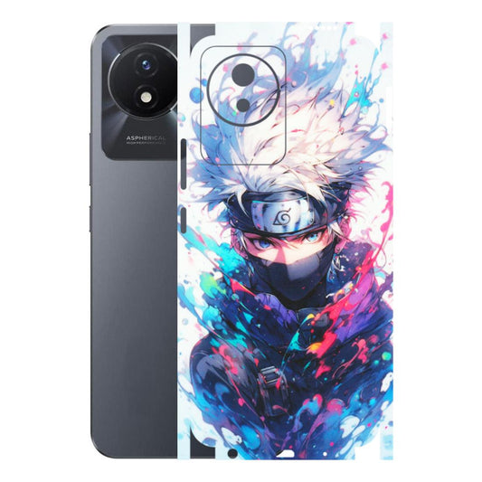 VIVO Y Series Phone Skins (All Models) - Naruto Face Mask - Matte Finish (M-03) Vivo Y02T
