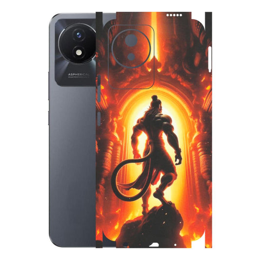 VIVO Y Series Phone Skins (All Models) - HanumanJi - Matte Finish (M-06) Vivo Y02T
