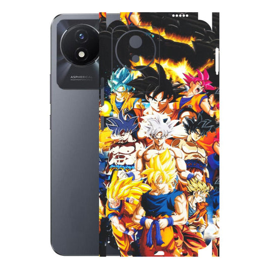 VIVO Y Series Phone Skins (All Models) - Ultimate Dragon Ball Z - Matte Finish (M-100) Vivo Y02T