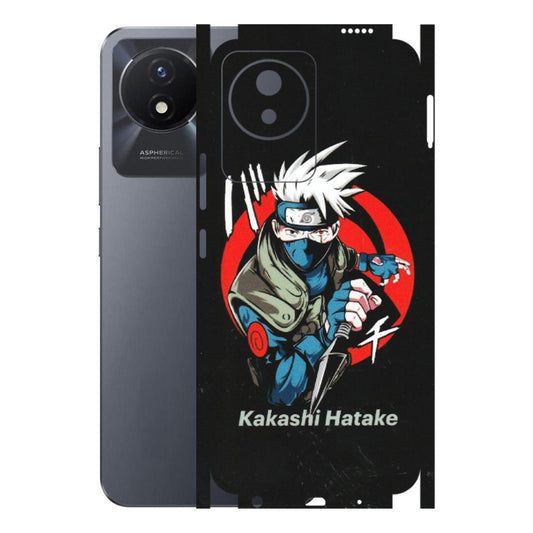 VIVO Y Series Phone Skins (All Models) - Naruto Kakashi Hatake Killer - Matte Finish (M-114) Vivo Y02T
