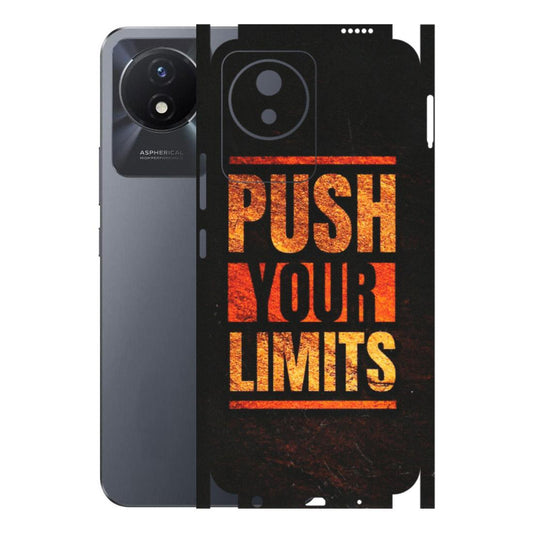 VIVO Y Series Phone Skins (All Models) - Push Your Limits - Matte Finish (M-118) Vivo Y02T