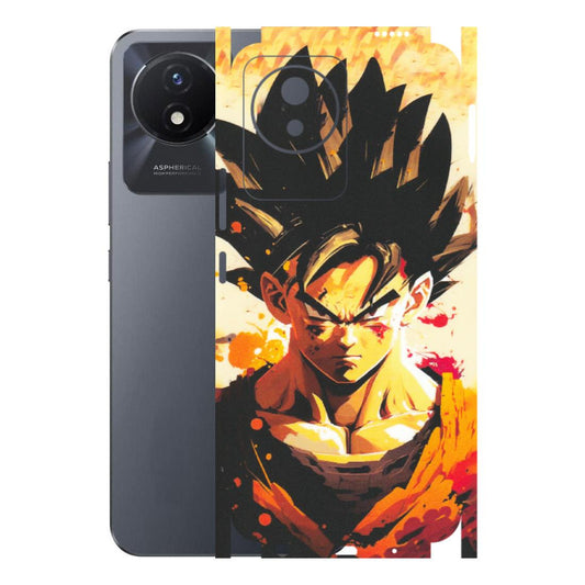 VIVO Y Series Phone Skins (All Models) - Angry Goku - Matte Finish (M-12) Vivo Y02T