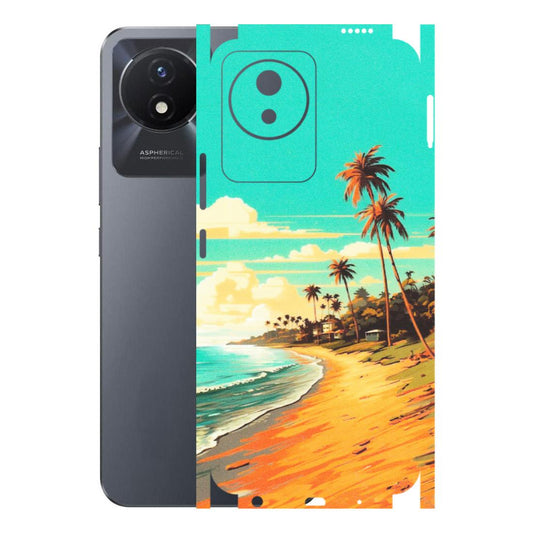 VIVO Y Series Phone Skins (All Models) - Miami Beach - Matte Finish (M-136) Vivo Y02T