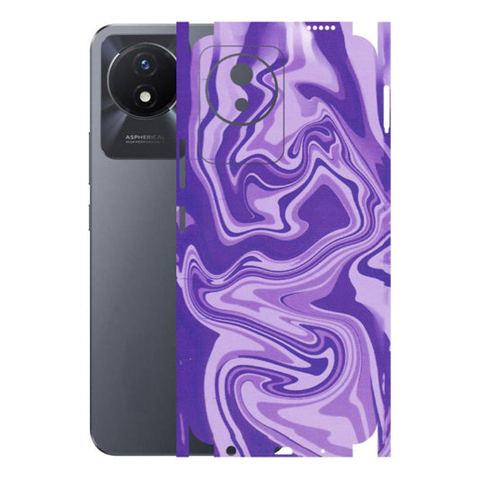 VIVO Y Series Phone Skins (All Models) - Hazy Purple Nights - Matte Finish (M-14) Vivo Y02T