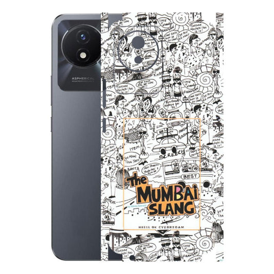 VIVO Y Series Phone Skins (All Models) - The Mumbai Slang - Matte Finish (M-142) Vivo Y02T