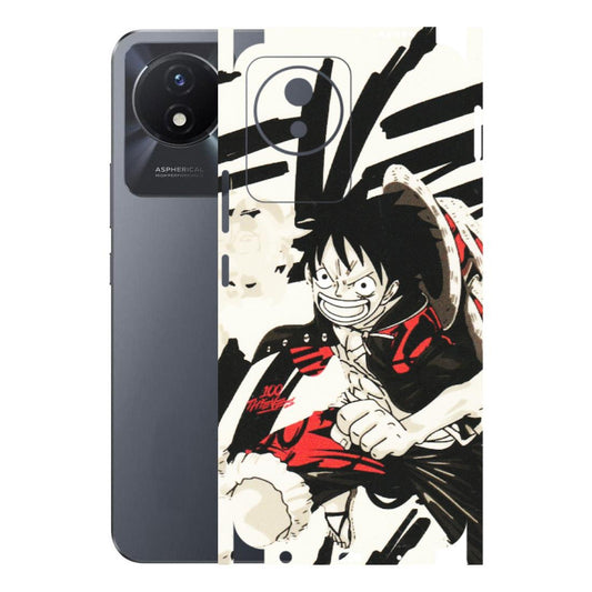 VIVO Y Series Phone Skins (All Models) - Monkey D.Luffy Manga Anime - Matte Finish (M-145) Vivo Y02T
