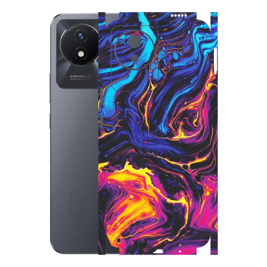 VIVO Y Series Phone Skins (All Models) - Abstract Paint Classy - Matte Finish (M-15) Vivo Y02T