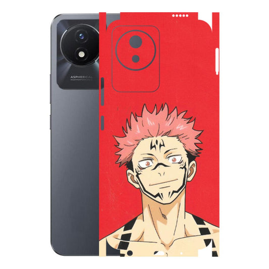 VIVO Y Series Phone Skins (All Models) - Ryomen Sukuna Fun Anime - Matte Finish (M-153) Vivo Y02T