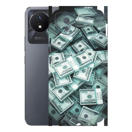 VIVO Y Series Phone Skins (All Models) - Hundred Dollar Bill - Matte Finish (M-162) Vivo Y02T