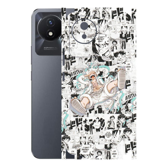 VIVO Y Series Phone Skins (All Models) - One Piece Comic - Matte Finish (M-168) Vivo Y02T