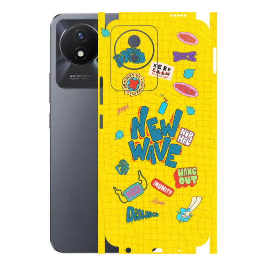 VIVO Y Series Phone Skins (All Models) - New Wave Life - Matte Finish (M-17) Vivo Y02T