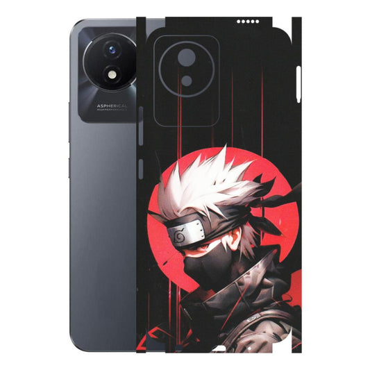 VIVO Y Series Phone Skins (All Models) - Naruto Anime Blood - Matte Finish (M-170) Vivo Y02T