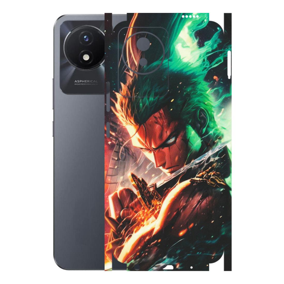 VIVO Y Series Phone Skins (All Models) - Anime Gojo Sword - Matte Finish (M-32) Vivo Y02T