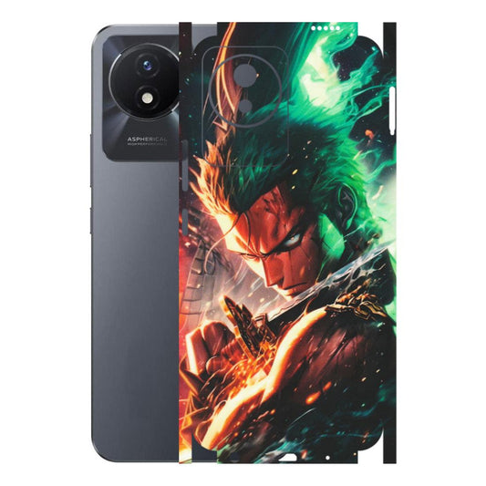 VIVO Y Series Phone Skins (All Models) - Anime Gojo Sword - Matte Finish (M-32) Vivo Y02T