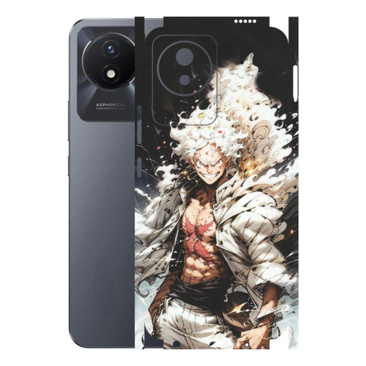 VIVO Y Series Phone Skins (All Models) - Anime Angry Classy Character - Matte Finish (M-34) Vivo Y02T