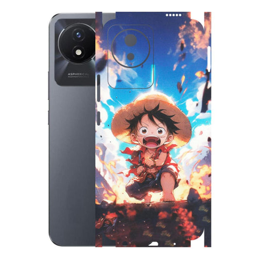 VIVO Y Series Phone Skins (All Models) - Toon One Piece Cute Character - Matte Finish (M-35) Vivo Y02T