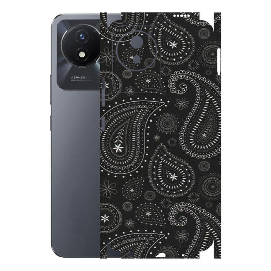 VIVO Y Series Phone Skins (All Models) - Black Sober Kerry - Matte Finish (M-37) Vivo Y02T