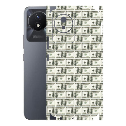 VIVO Y Series Phone Skins (All Models) - I Love Dollars - Matte Finish (M-40) Vivo Y02T