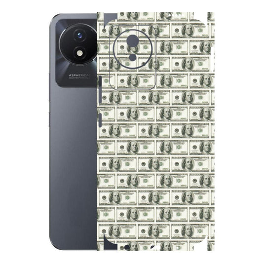 VIVO Y Series Phone Skins (All Models) - I Love Dollars - Matte Finish (M-40) Vivo Y02T
