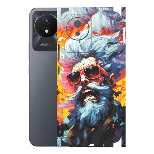 VIVO Y Series Phone Skins (All Models) - Daddy Cool Character - Matte Finish (M-43) Vivo Y02T