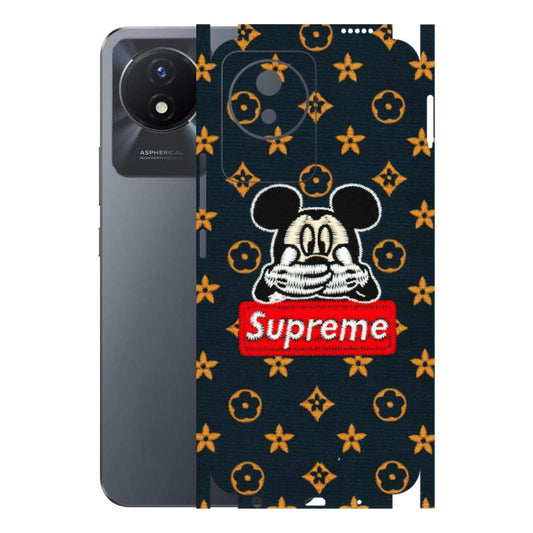 VIVO Y Series Phone Skins (All Models) - Mickey Supreme - Matte Finish (M-83) Vivo Y02T