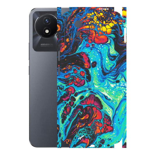 VIVO Y Series Phone Skins (All Models) - Majestic Galactic Marbel - Matte Finish (M-85) Vivo Y02T
