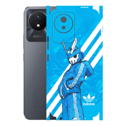 VIVO Y Series Phone Skins (All Models) - Battle of Adidas - Matte Finish (M-98) Vivo Y02T