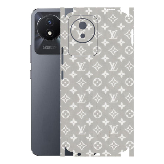 VIVO Y Series Phone Skins (All Models) - Luxury Brands Logo - Transparent Finish (T-07) Vivo Y02T