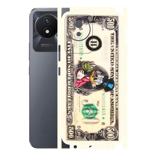 VIVO Y Series Phone Skins (All Models) - Five Hundred Dollar Duck - Transparent Finish (T-15) Vivo Y02T