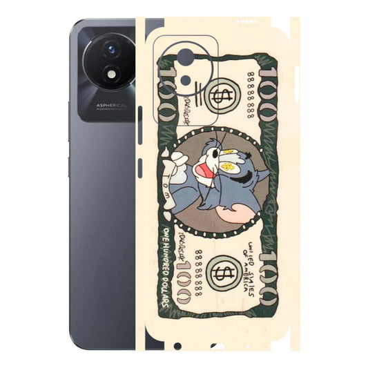 VIVO Y Series Phone Skins (All Models) - One Hundred Dollar Tom - Transparent Finish (T-16) Vivo Y02T