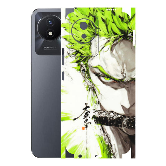 VIVO Y Series Phone Skins (All Models) - Roro Taku Anime - Transparent Finish (T-18) Vivo Y02T