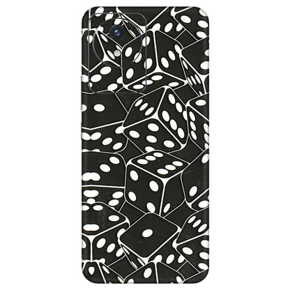 VIVO Y Series Phone Skins (All Models) - Big Black Dices - 3D Embossed Finish (L-106) Vivo Y02