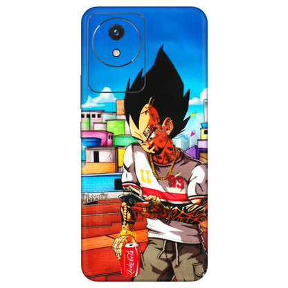 VIVO Y Series Phone Skins (All Models) - Vegeta - 3D Embossed Finish (L-136) Vivo Y02
