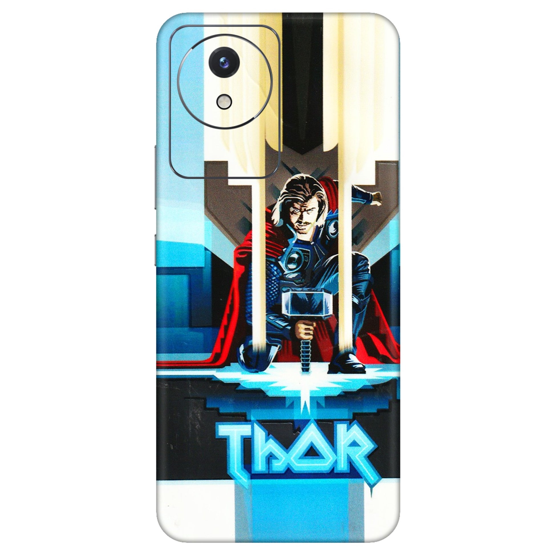 VIVO Y Series Phone Skins (All Models) - Thor - 3D Embossed Finish (L-137) Vivo Y02