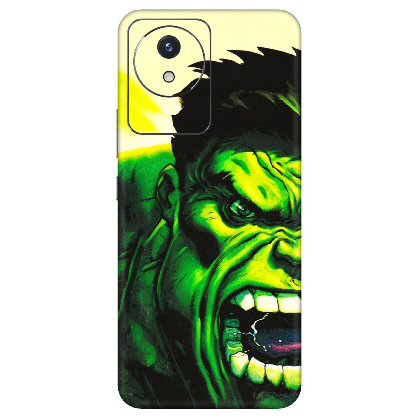 VIVO Y Series Phone Skins (All Models) - Hulk - 3D Embossed Finish (L-180) Vivo Y02