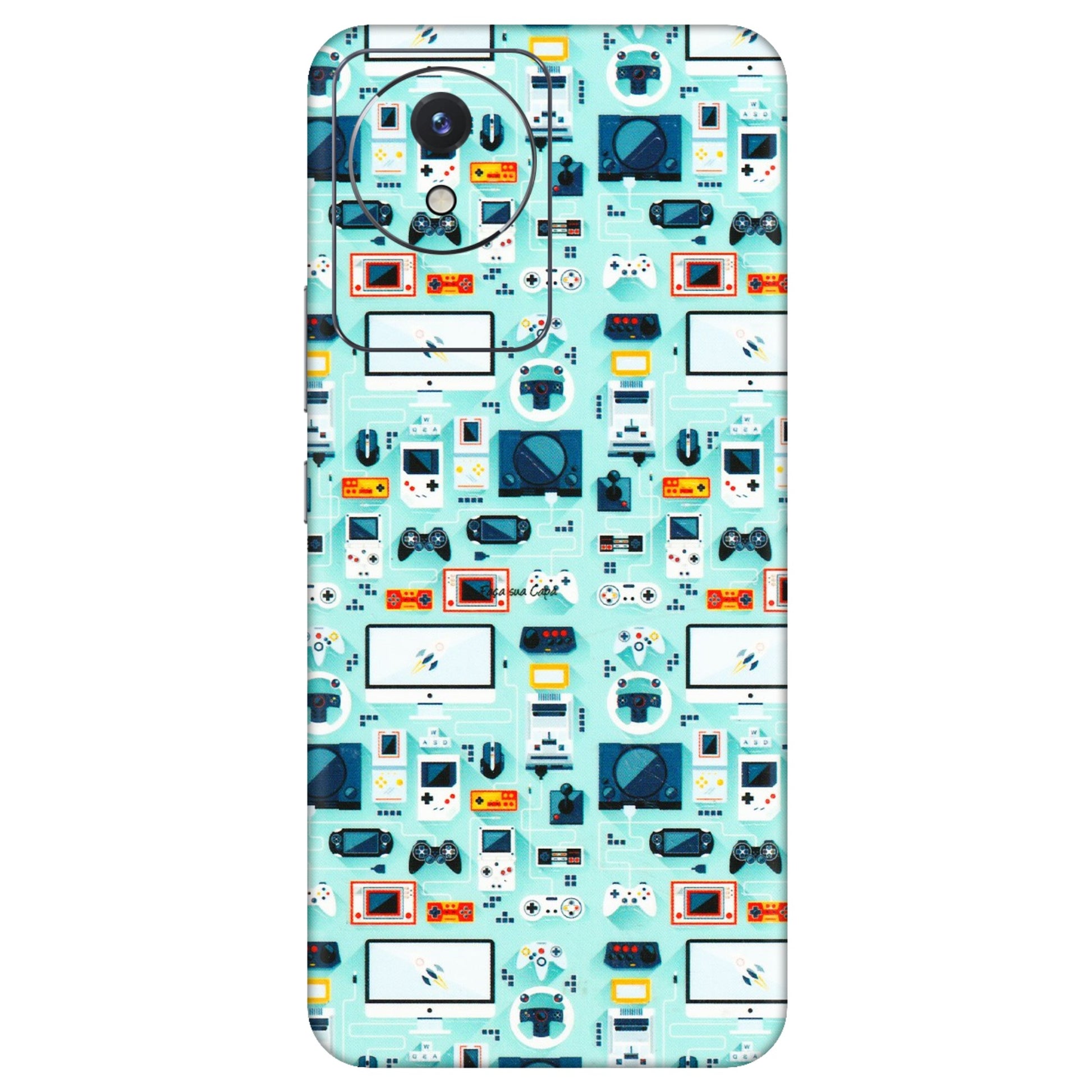 VIVO Y Series Phone Skins (All Models) - Gadgets Doodle - 3D Embossed Finish (L-184) Vivo Y02
