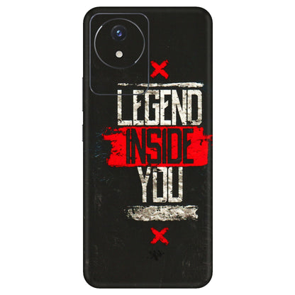 VIVO Y Series Phone Skins (All Models) - Legend Inside You - 3D Embossed Finish (L-186) Vivo Y02