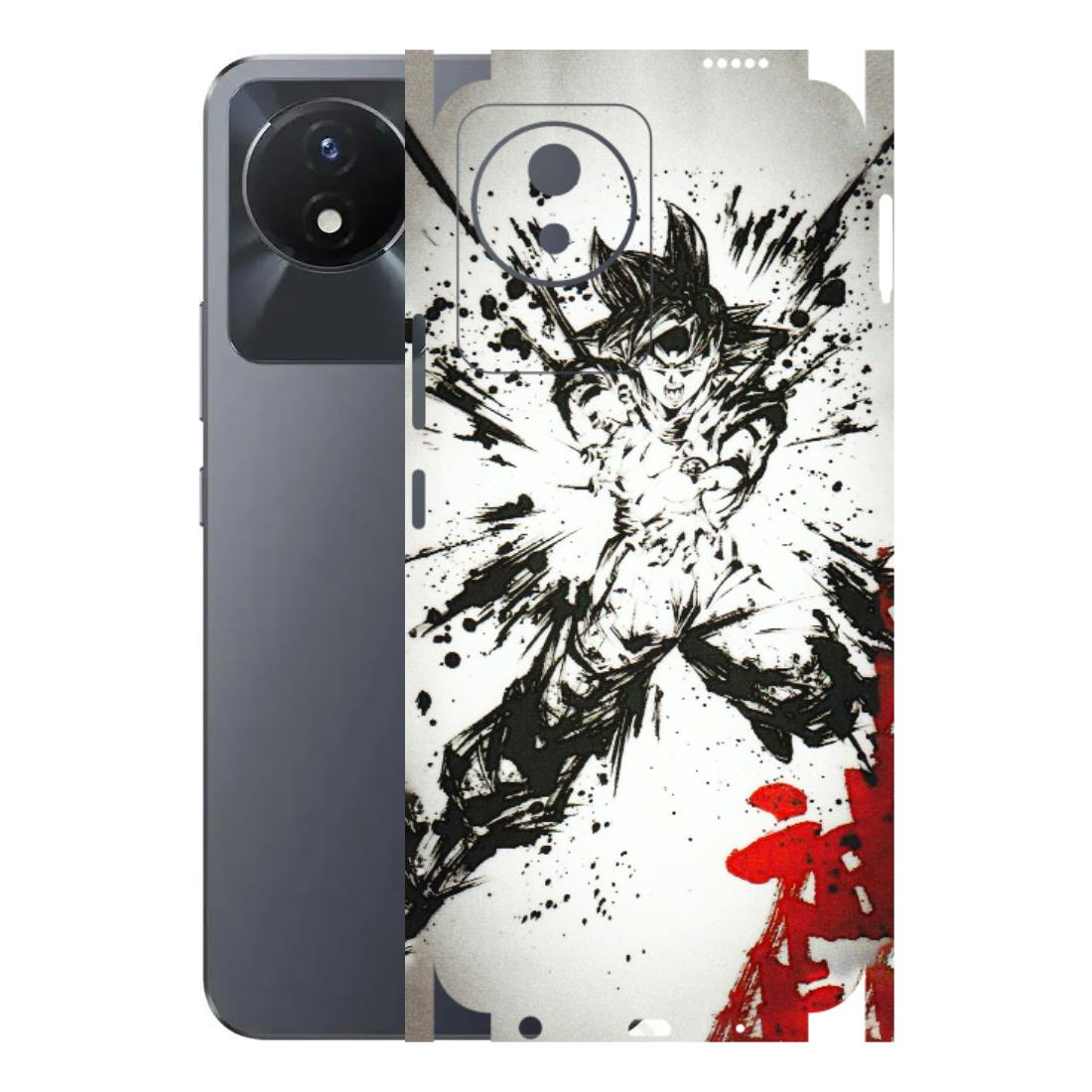 VIVO Y Series Phone Skins (All Models) - DBZ - 3D Embossed Finish (L-206) Vivo Y02