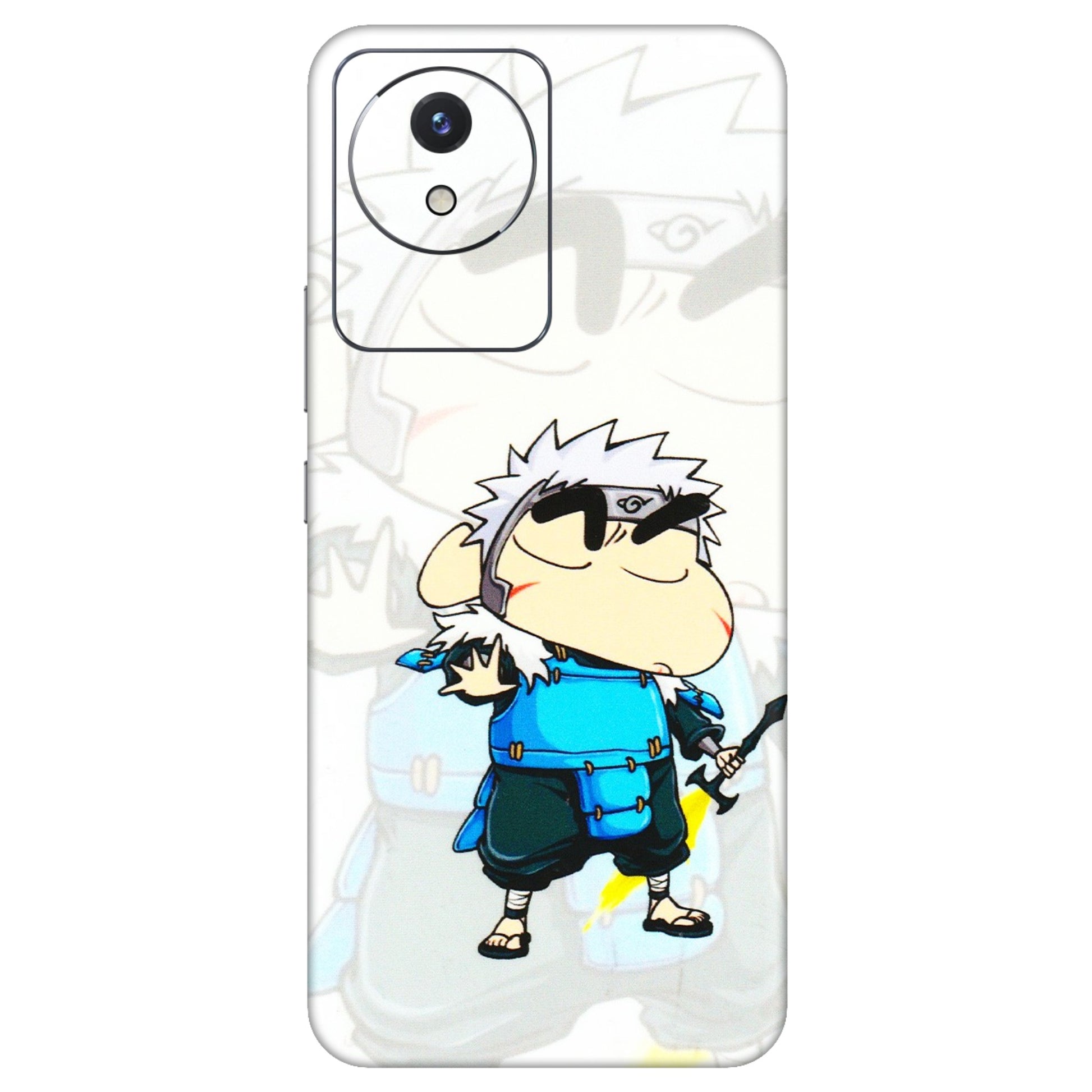 VIVO Y Series Phone Skins (All Models) - Angry Young Shinchan - 3D Embossed Finish (L-226) Vivo Y02