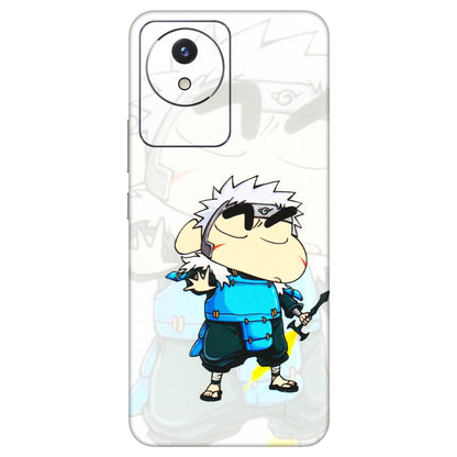 VIVO Y Series Phone Skins (All Models) - Angry Young Shinchan - 3D Embossed Finish (L-226) Vivo Y02