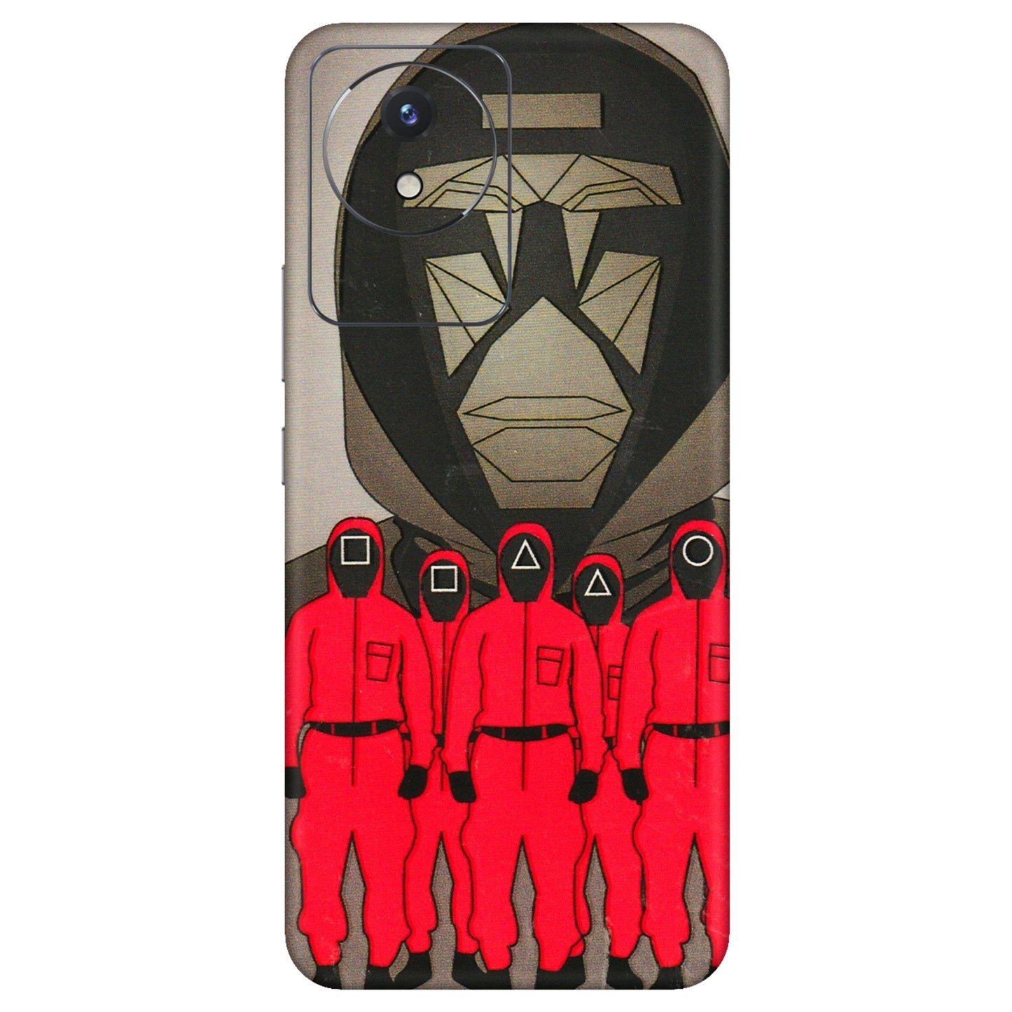 VIVO Y Series Phone Skins (All Models) - Squid Game Hero - 3D Embossed Finish (L-245) Vivo Y02