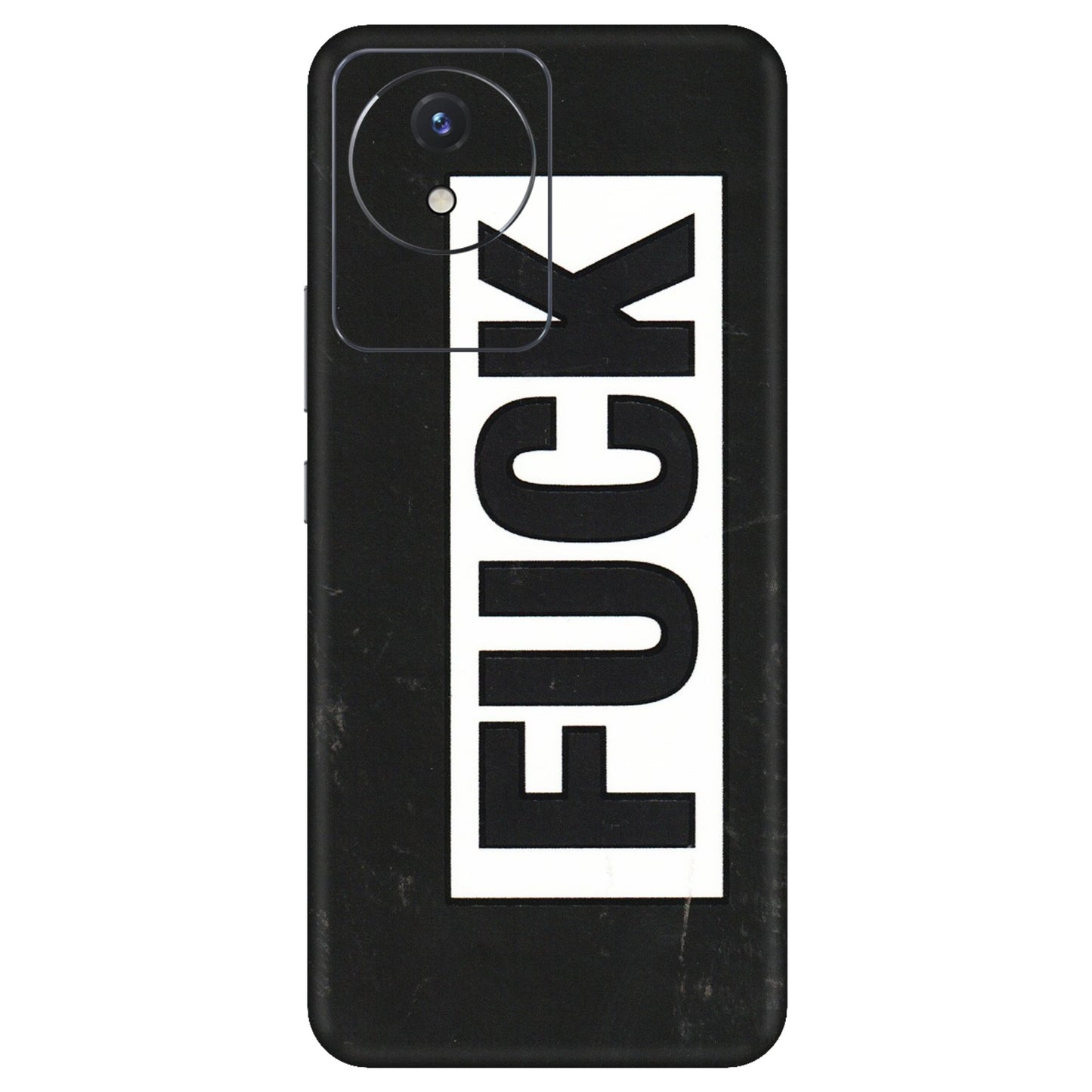 VIVO Y Series Phone Skins (All Models) - The F Word - 3D Embossed Finish (L-255) Vivo Y02