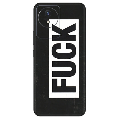 VIVO Y Series Phone Skins (All Models) - The F Word - 3D Embossed Finish (L-255) Vivo Y02