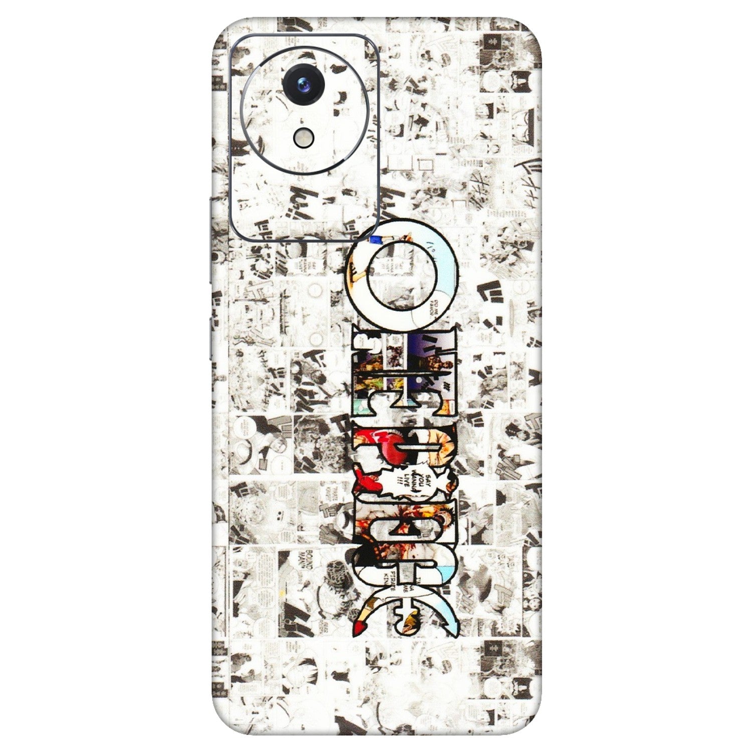 VIVO Y Series Phone Skins (All Models) - One Piece Manga - 3D Embossed Finish (L-26) Vivo Y02