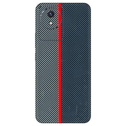 VIVO Y Series Phone Skins (All Models) - Blue Sober Lines - 3D Embossed Finish (L-305) Vivo Y02